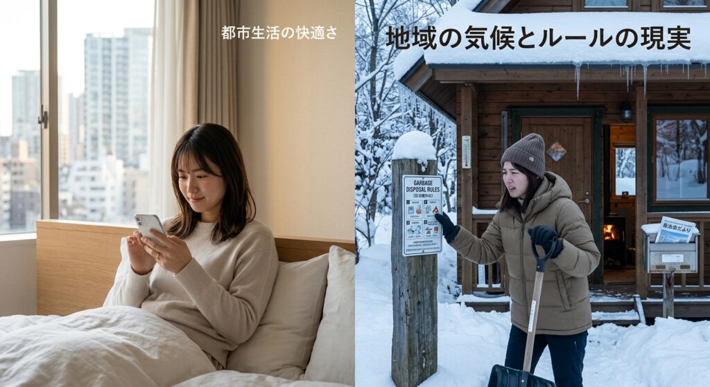 地域の気候やルールへの適応
