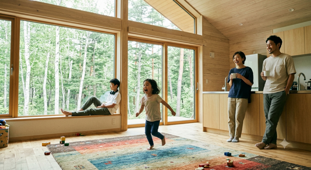 子育て世代にうれしい！周りを気にしない自由さ