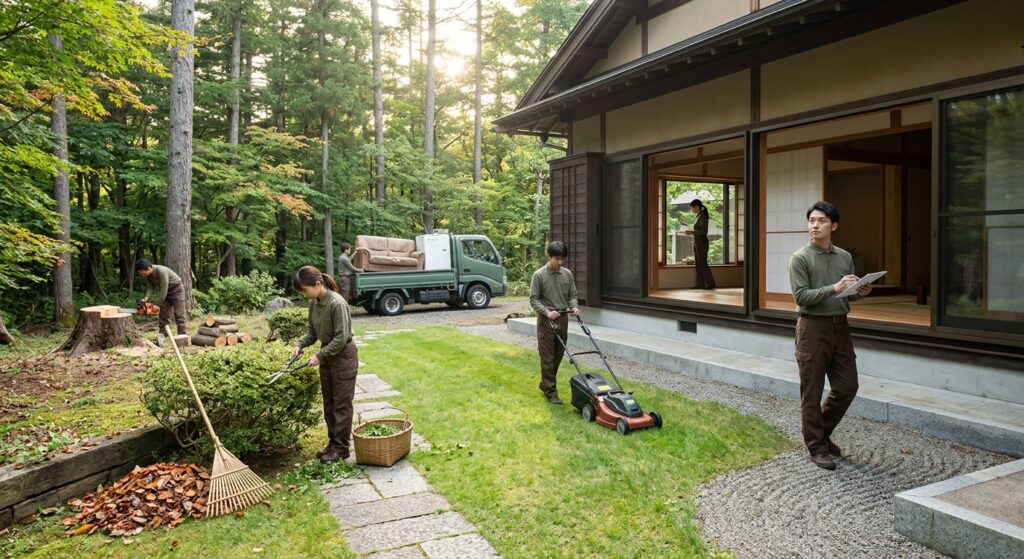 【軽井沢別荘】管理サービスの内容